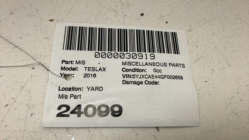 103484400B ⭕ 2016-2023 Tesla Model X Rear Bumper Center Mount Support Bracket 1034844-00-B