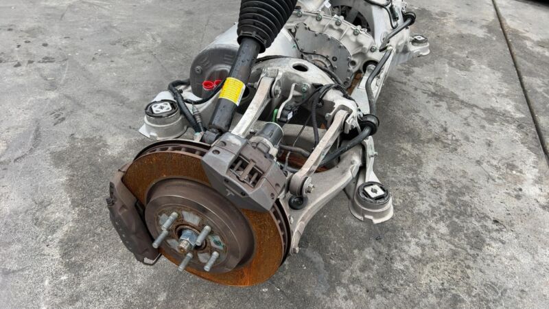1025598 00 I 2012-2020 Tesla Model S Rear Large Drive Motor w/ Subframe & Suspension SPORT