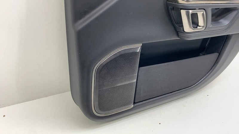 PT00001155 ⭕ 2022-2024 Rivian R1T R1S Front Right Door Trim Panel Black Mountain PT00001155
