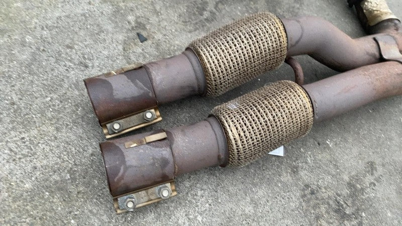 ⭕ 2018-2021 Lincoln Navigator Left & Right Side Exhaust Front Pipe Tub