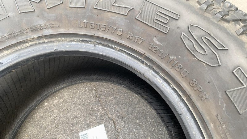 ⭕ x1 Milestar Patagonia M/T 17" inch Tire LT315/70 R17 121/118Q 8PR (7