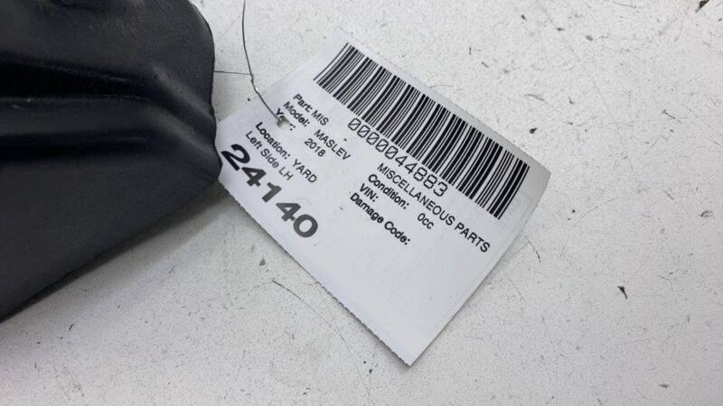 634166800A ⭕ 2017-2020 Maserati Levante Rear Left or Right Side Seatbelt Black 634166800A