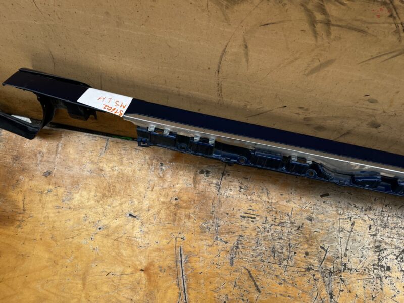 600587400J ⭕ 2012-2020 Tesla Model S Skirt Rocker Molding Sill Panel Left OEM 6005874-00-J