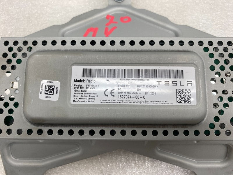 1527974 00 C ⭕2020-2023 Model Y Radio Tuner System FM/HD Receiver Control Module 1527974-00-C