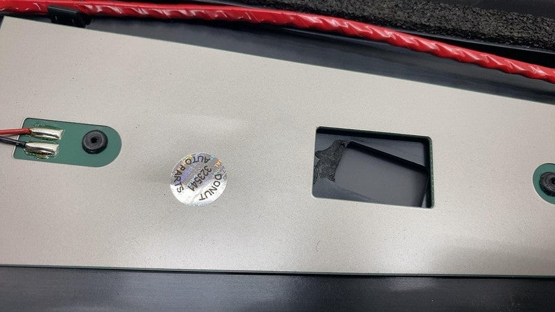 ⭕ 17-23  Tesla Model 3 Left B-Pillar Applique Glass Trim w/ Camera 110