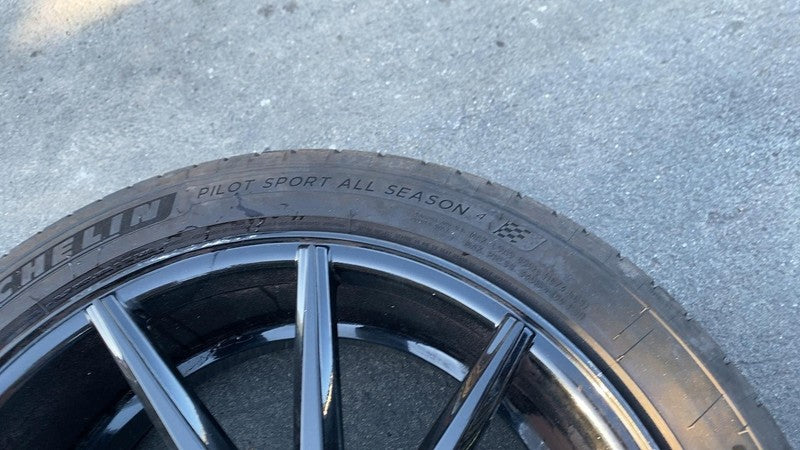 ⭕ 2012-2016 Model S 19x8.5 Wheel Rim w/ Michelin Pilot Sport Tire 245/