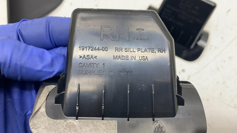 ⭕ 2024-2025 Tesla Model 3 M3 Front & Rear, Left & Right Sill Plate Ass