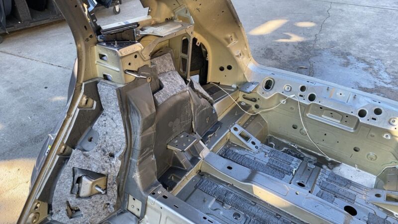 ⭕ 19-22 Audi e-Tron Q5 Prestige Rear Quarter Panel Structural Frame Gray LZ7F