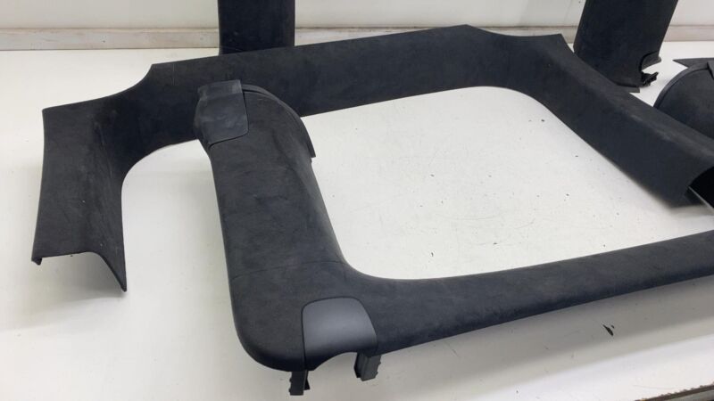 105155406J ⭕16-20 Model X Rear Right & Left Falcon Door Upper & Lower Trim SET 1051554-06-J