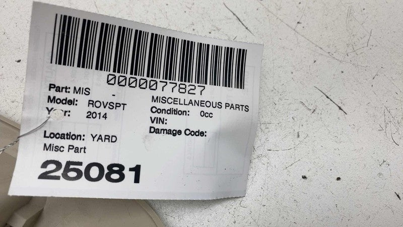 ⭕ 14-22 Range Rover Sport Rear Right Side D-Pillar Upper Trim Cover DK