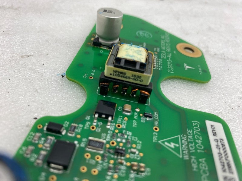 ⭕ 12-20 Model S PCBA High Voltage Battery Standby Supply Board Unit 10