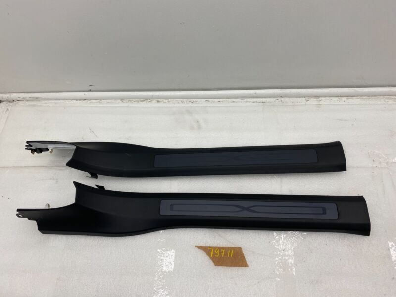 1496499 00 A ⭕16-20 Tesla Model X Front Left & Right Door Sill Trim 1496499-00-A/1496500-00-A