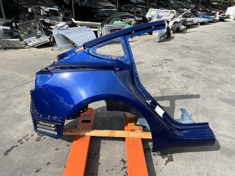 ⭕ 2017-2020 Tesla Model 3 Rear Right Quarter Panel Structural Cut Out Blue PPSB