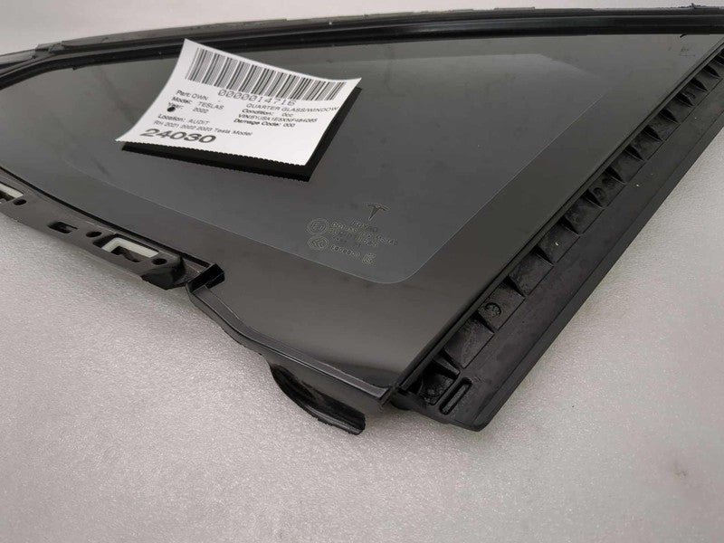 ⭕2021-2023 Tesla Model S Rear Passenger Quarter Glass Right RH Assy 16