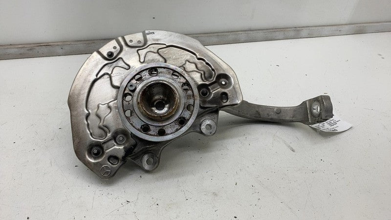 A 000 421 35 20 ⭕ 18-22 Mercedes C300 Front Left Spindle Knee Knuckle w/ Shield RWD A0004213520