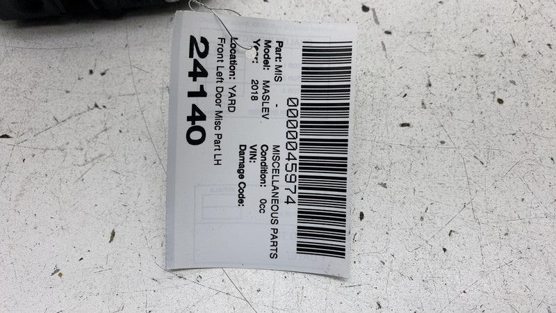 4031602900 ⭕ 17-20 Maserati Levante Front Left Door Lock Latch Actuator w/ Cable 670101183