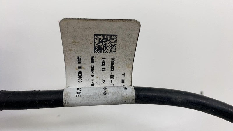 1044624-00-G ⭕ 2017-2025 Tesla Model 3 Rear Right Caliper + Brake Hose Line BASE 1044624-00-G
