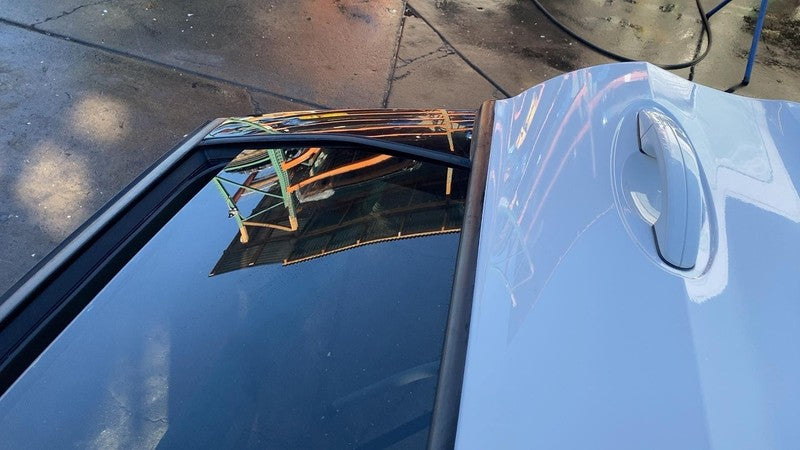 2013-2018 Ford C-Max Rear Driver Side Door Shell Panel Left LH Assy White - YZ