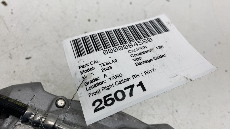 ⭕ 2017-2023 Tesla Model 3 M3 Front Right Caliper w/ Brake Hose Line 10