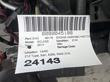 2012-2016 Mercedes E350 E-Class 3.5L V6 Engine Motor RWD (6th & 7th VIN = 5K)