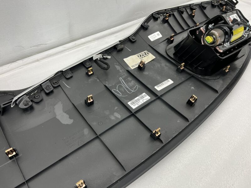 1463361 99 A 2012-2015 Tesla Model S MS Dashboard Instrument Panel Dash Trim Cover Black Assy