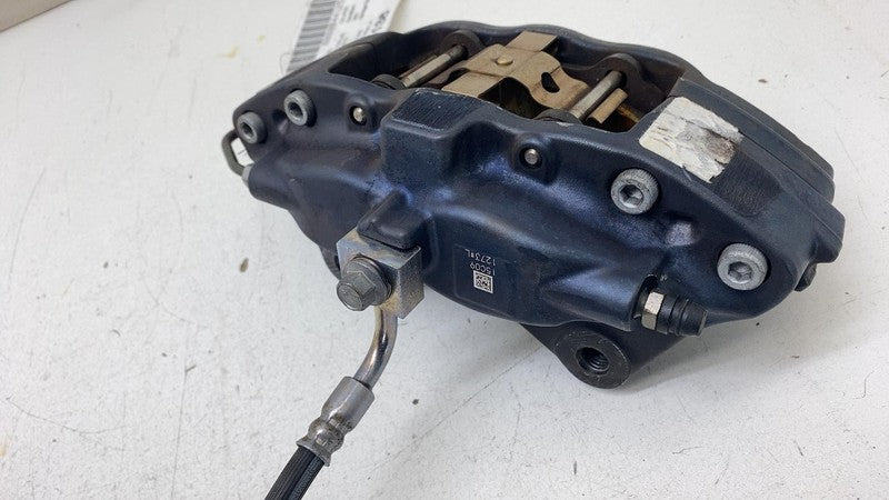 2012-2020 Tesla Model S MS Rear Driver Side Caliper w/ Brake Hose Line Left OEM