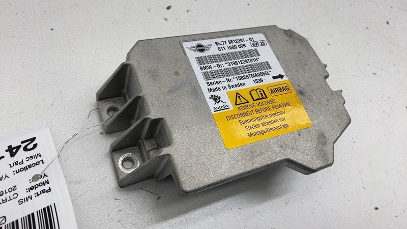 981229701 ⭕ 11-16 Mini Cooper Countryman S Center Console Control Unit Module 9812297-01