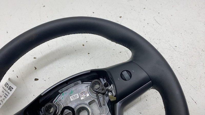 ⭕ 2020-2024 Tesla Model Y Steering Wheel Leather Black Heated OEM 1490