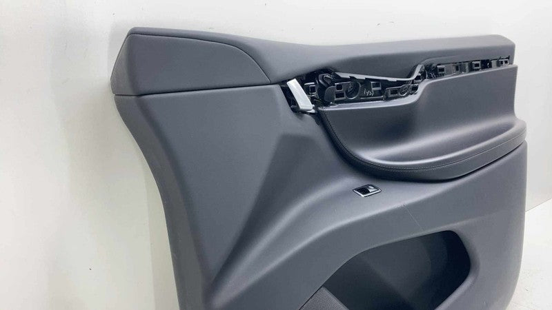 ⭕ 16-20 Tesla Model X Front Passenger Side Door Panel Trim Card Cover 
