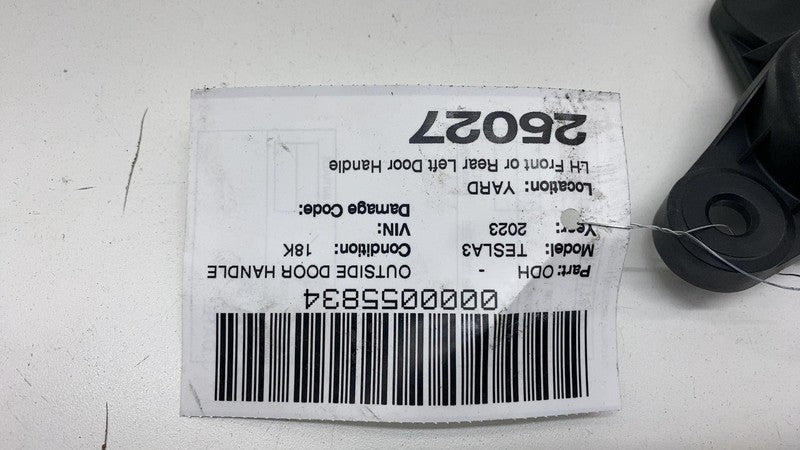 1528114-00-D 2020-2023 Tesla Model 3 Y Front or Rear Driver Left Exterior Door Handle Outside