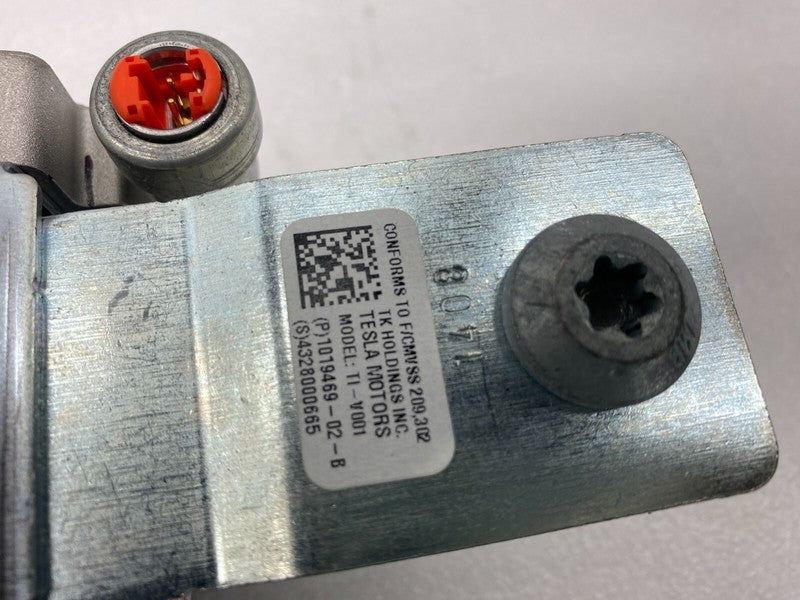 1019469 02 B ⭕ 12-20 Model S Front Passenger 1st Row Seat Belt & Retractor Right 1019469-02-B