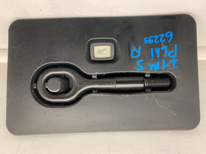 1077570 ⭕2021-2023 Model S X Frunk Access Panel w/ Safety Switch & Tow Hook 1564256-00-A