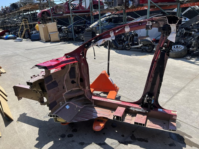 2016-2020 Tesla Model X Right A + B Pillar Door Frame & Quarter Structural Cut