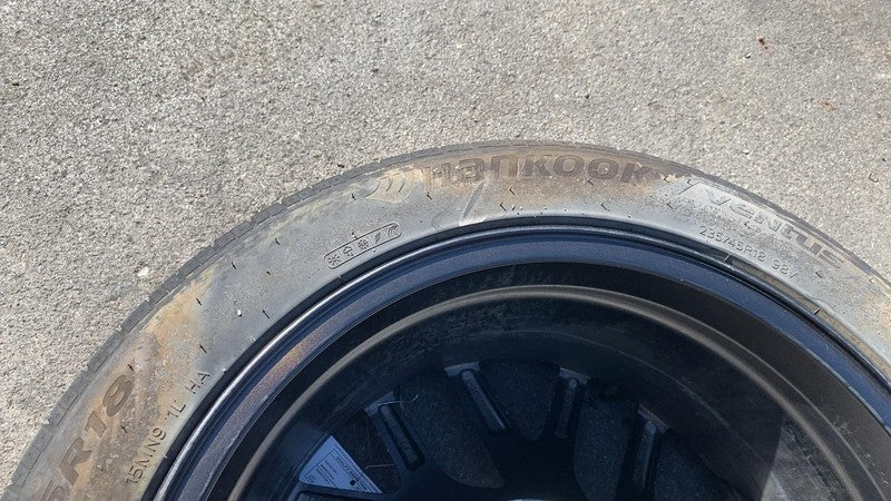 ⭕24 Tesla Model 3 Wheel Rim 18x8.5J +38MM w/ Hankook Tire 235/45R18 13