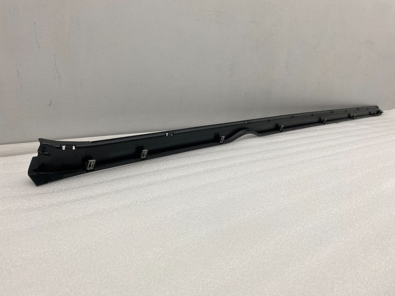 101221500F ⭕ 12-25 Model S Driver Side Rocker Panel Scuff Plate Molding Left 1012215-00-F