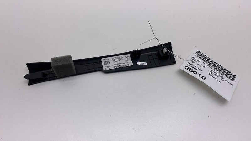 156607600B 2021-2024 Tesla Model S MS Driver Side Middle A-Pillar Cover Trim Panel Left OEM