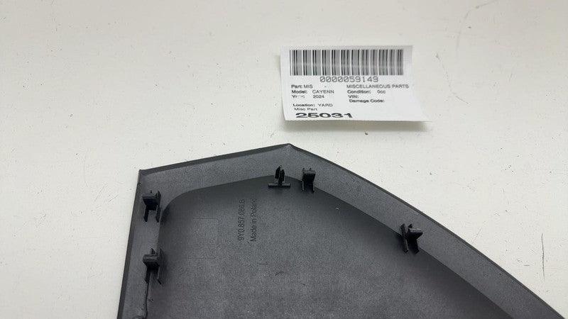 9Y0 857 086 B ⭕ 2018-2024 Porsche Cayenne Front Dashboard Panel Fuse Trim Cover OEM 9Y0857086B
