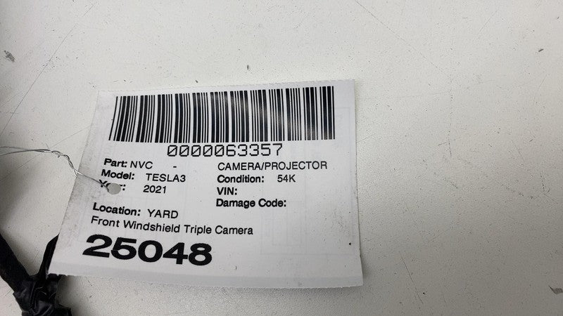 ⭕2017-2023 Model 3 Front Interior Rear View Mirror w/ Triple Camera 11