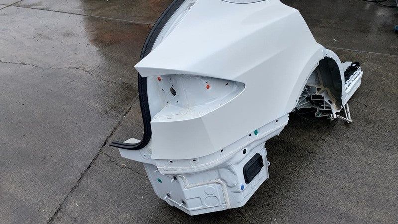 2016-2020 Tesla Model X Rear Passenger Quarter Panel Cutout Right RH White PPSW