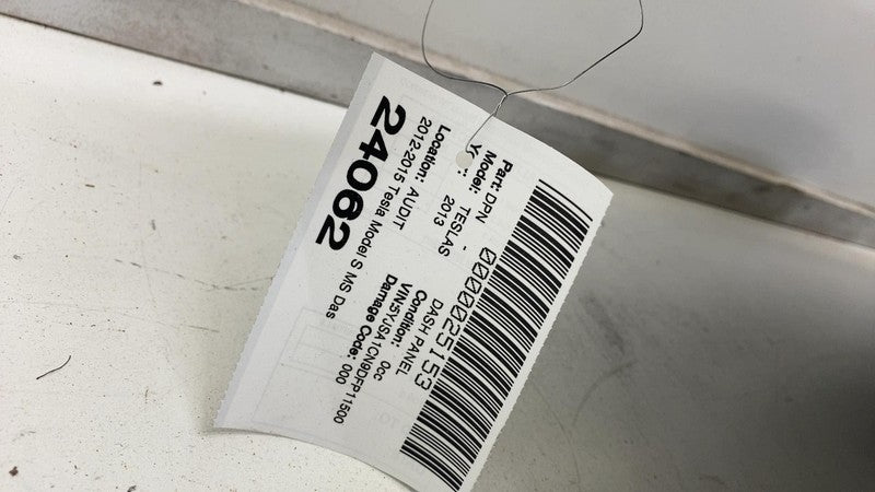 ⭕ 12-15 Model S MS Dashboard Instrument Panel Dash Trim Cover Black 11