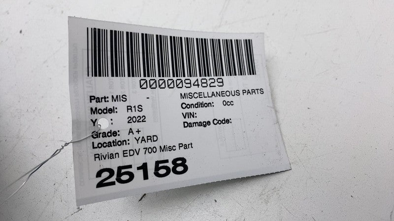 ⭕ 2022 Rivian EDV-700 Rear Driver Side Surround Panel Assembly Left PT