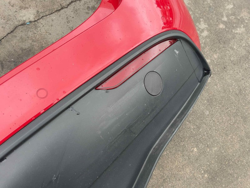⭕ 2020-2022 Tesla Model Y Rear Bumper Cover w/ Lower Valance Diffuser Red - PPMR