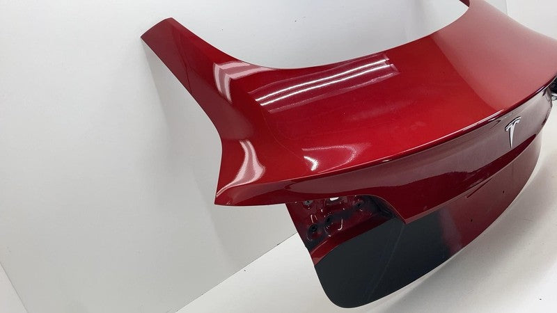 ⭕ 2017-2020 Tesla Model 3 M3 Rear Trunk Decklid Shell Panel Assembly Red PPMR