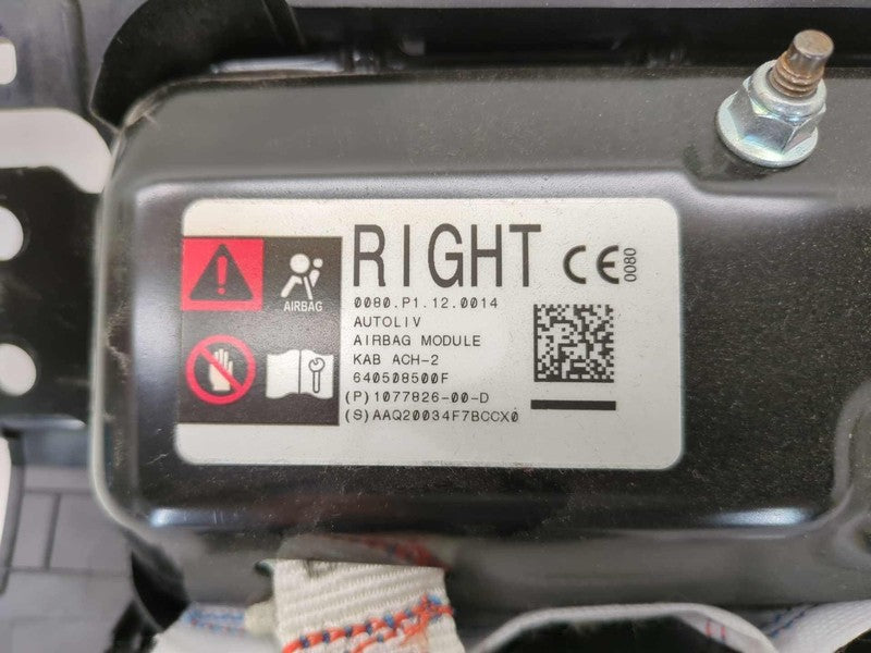 ⭕ 17-23 Tesla Model Y 3 Right Knee Airbag Passenger Safety Module 1077