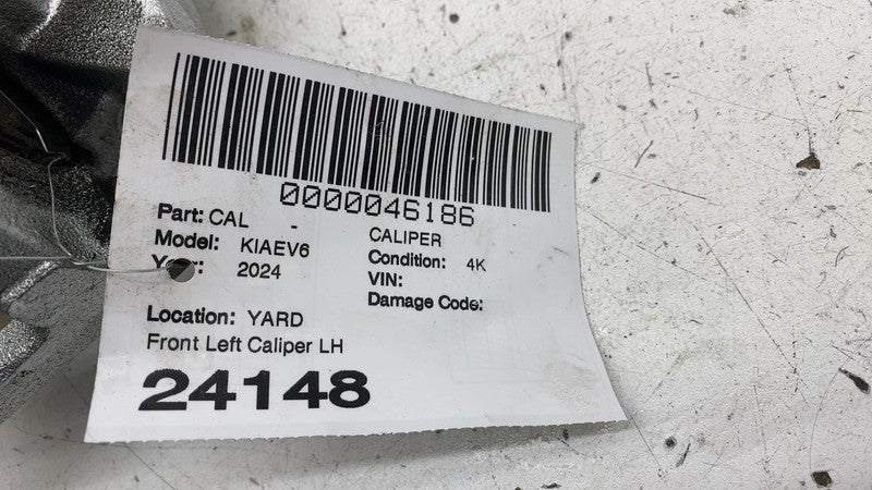 2022 2023 2024 Kia EV6 Front Driver Side Caliper w/ Brake Hose Line Le