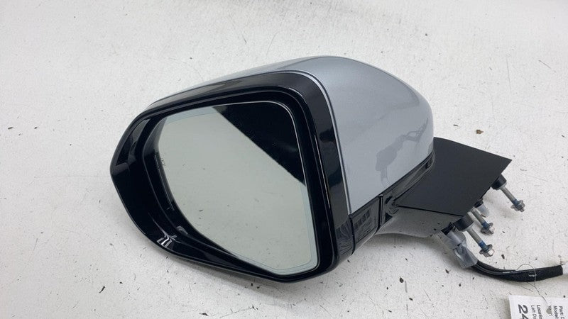 ⭕ 2022-2024 Rivian R1T R1S Front Left Rear View Power Door Mirror Silver EXP004