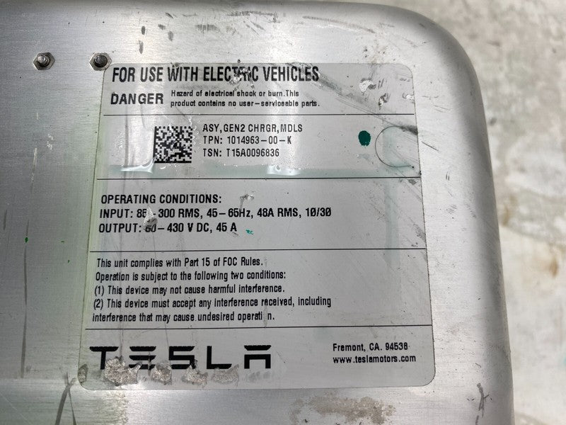 ⭕ 2012-2015 Tesla Model S MS Onboard Charger Module Charging Unit 1014