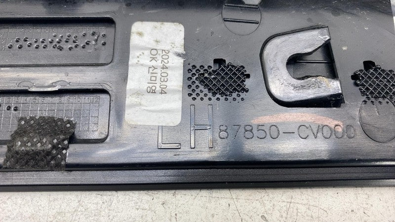 87850CV000 2022 2023 2024 Kia EV6 Rear Driver Side D-Pillar Quarter Panel Trim Molding Left