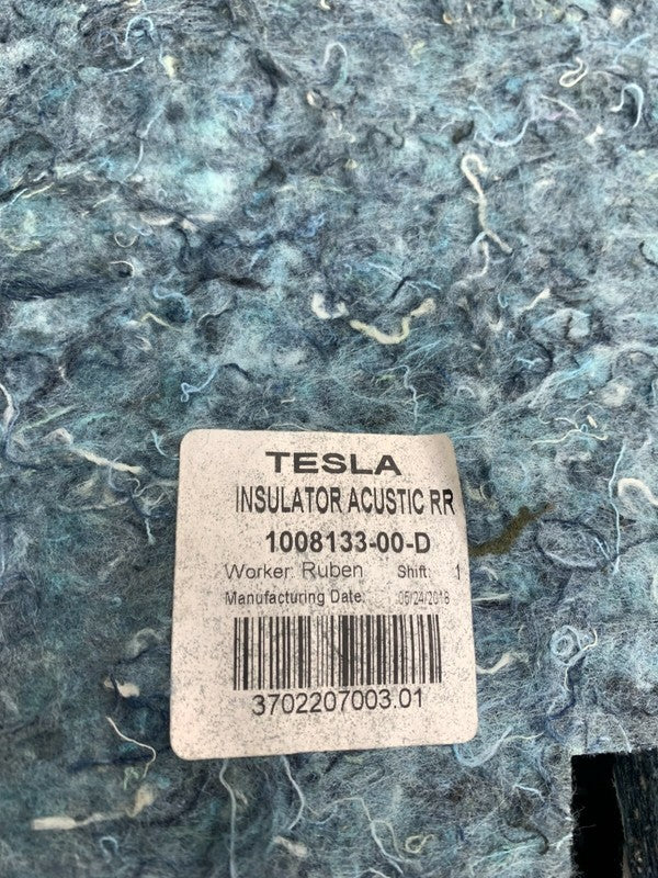 1008133-00-D ⭕ 12-21 Tesla Model S MS Rear Passenger Side Interior Door Panel Trim Card Right