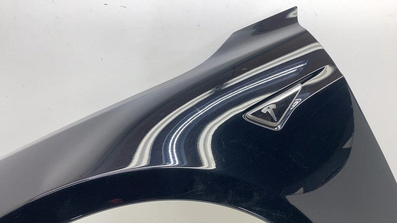⭕ 2012-2020 Tesla Model S Front Driver Side Fender Shell Panel Left Black - PBSB